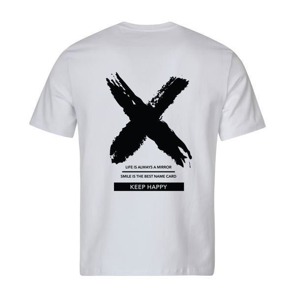 Футболка KEEP HAPPY BLACK FT01-BLK-COT-S-0019 фото