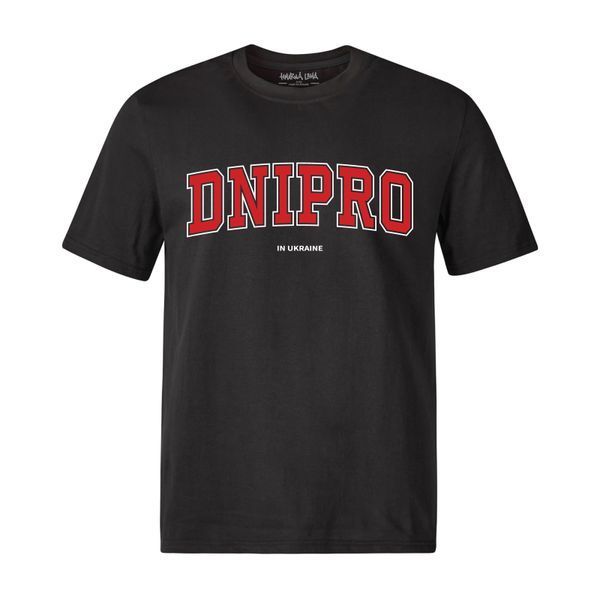 Футболка DNIPRO BLACK FT01-BLK-COT-S-0030 фото