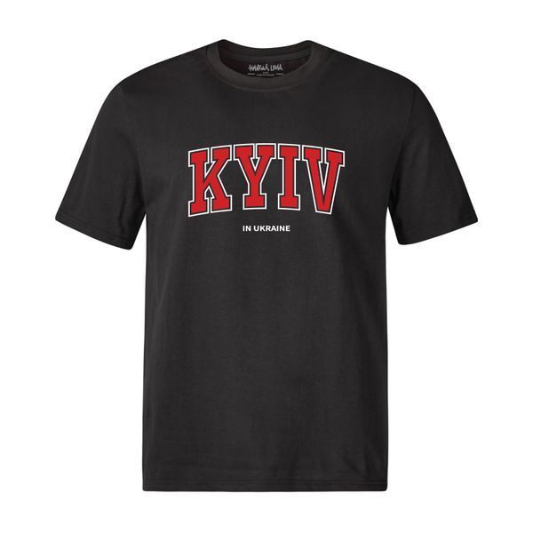 Футболка KYIV BLACK FT01-BLK-COT-S-0001 фото