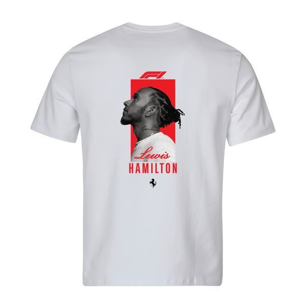 Футболка F1 HAMILTON FT01-WHT-COT-S-0016 фото